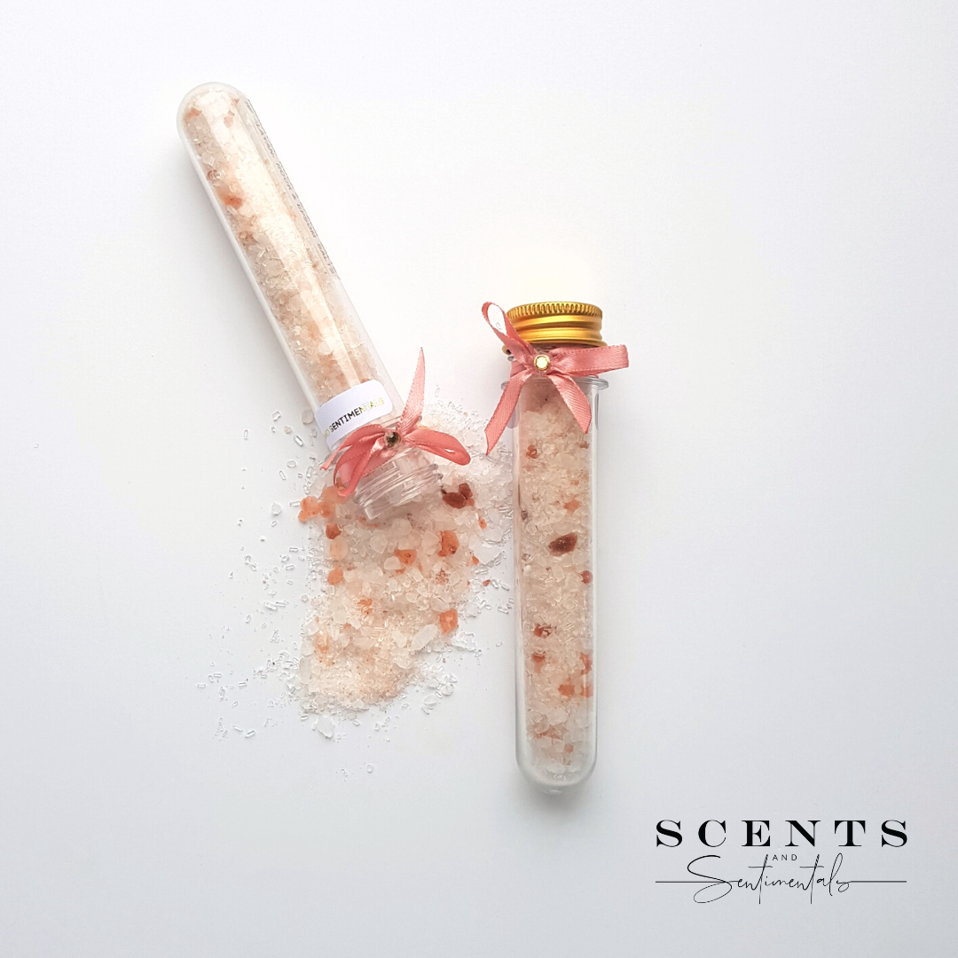 Rose Himalayan Salt Tube