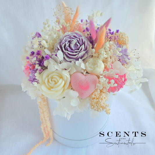 Everlasting Custom Floral Candle Bouquet