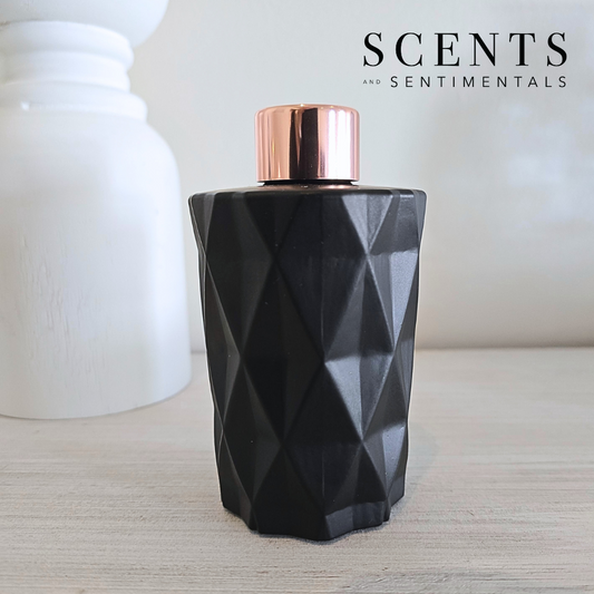 ANATA Japanese Honeysuckle Diamond Diffuser 160ml (Black)