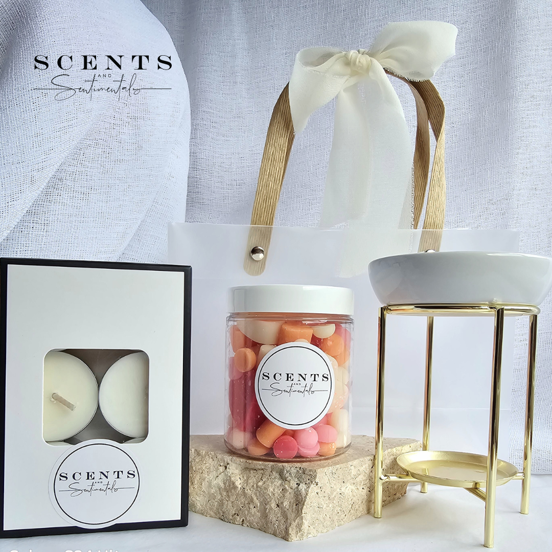 Wax Melt Tea Light Kit Gift Bag